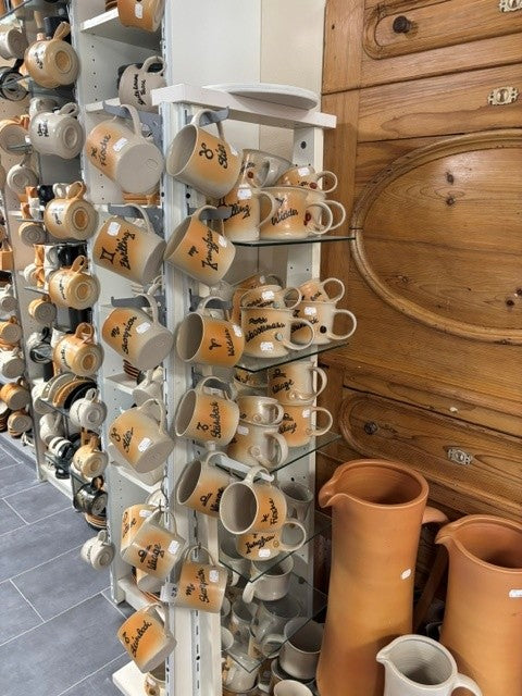 Ein Blick in den Laden von Heyde-Keramik